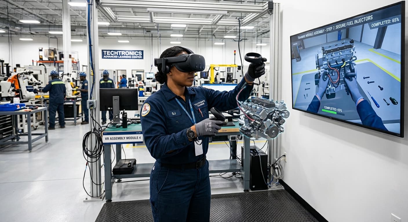 Applications and Benefits of VR Training for Manufacturing Workers in Nigeria
