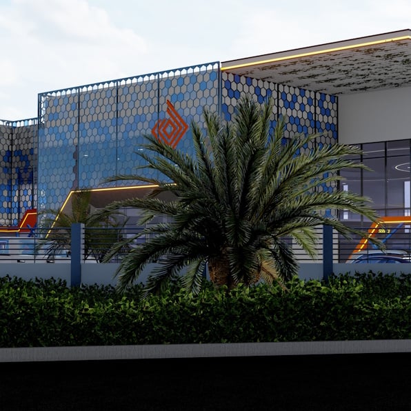 The Access Bank branch concept visualised by Insightful3d