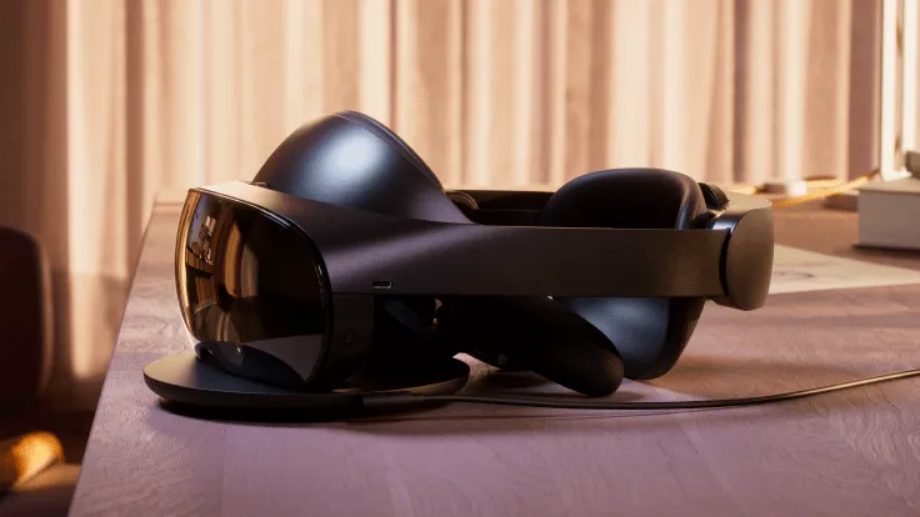 Meta Quest Pro headset featuring modern optics and tracking for improved VR comfort