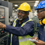 Experienced workers sharing institutional knowledge in Nigerian organizations